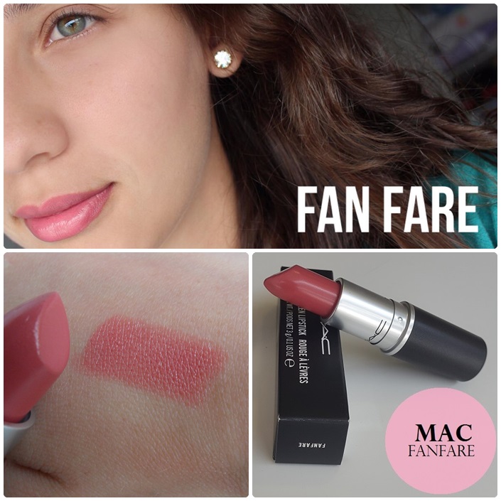 MAC,Creme Sheen ,Lipstick, Rouge A Levres, #fanfare,ลิปสติก,ลิปสติกแมค,ลิปสติกMAC