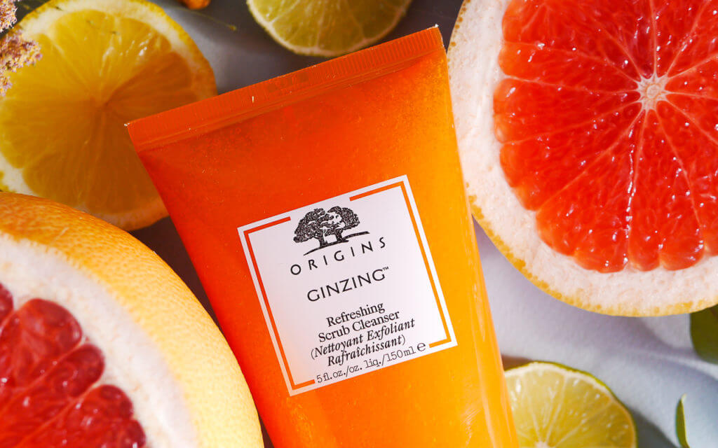 ORIGINS , Ginzing Refreshing Scrub Cleanser ,  Ginzing Refreshing , Scrub , ผลิตภัณฑ์ทำความสะอาดผิวหน้า , เจลล้างหน้า