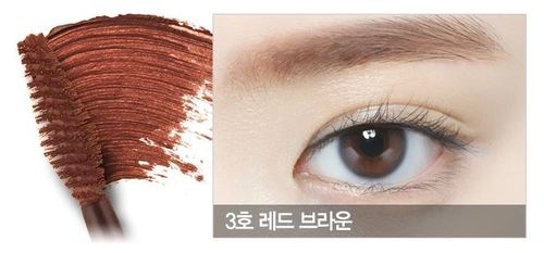 Etude Color My Brows #3 Red Brown 4.5 g. มาสคาร่าปัดคิ้ว เปลี่ยนสีคิ้วให้เข้ากับสีผมของคุณได้ง่ายๆ คิ้วสีน้ำตาล เทรนด์เกาหลี ช่วยให้หน้าดูสว่างขึ้น  ปัดเติมแต่งเส้นคิ้วให้มีสีสันพร้อมแต่งรูปคิ้ว ด้วยแปรงมาสคาร่า เหมาะกับเส้นขน คิ้วของสาวเอเชีย