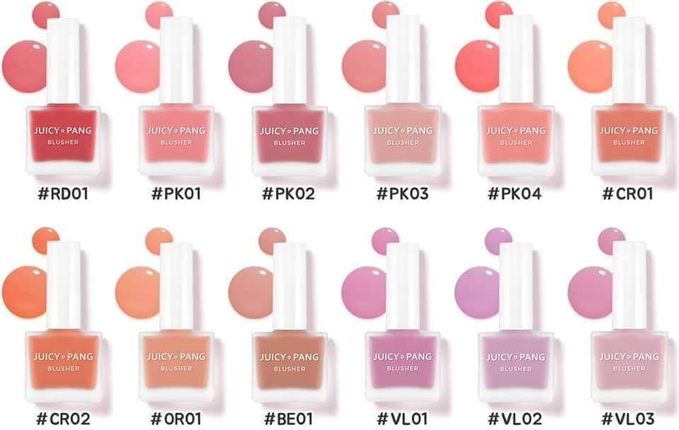 A'PIEU, A'PIEU รีวิว, A'PIEU ราคา, A'PIEU Juicy Pang Water Blusher, A'PIEU Juicy Pang Water Blusher รีวิว, A'PIEU Juicy Pang Water Blusher ราคา, Juicy Pang Water Blusher, A'PIEU Juicy-Pang Water Blusher 9g, A'PIEU Juicy-Pang Water Blusher #OR01, A'PIEU Juicy-Pang Water Blusher #OR01 9g, บลัชออน, บลัชออนสูตรน้ำ