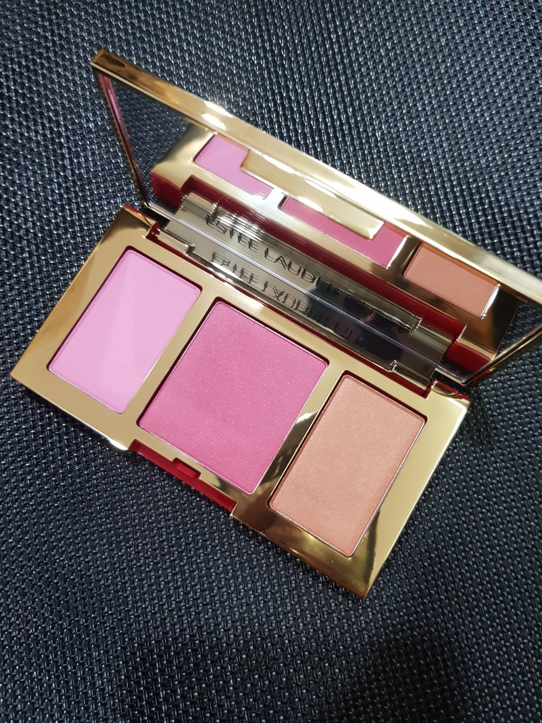 Estee Lauder Pure Color Envy Cheek Palette - GLOW 3 shades 8.7g (No Box)