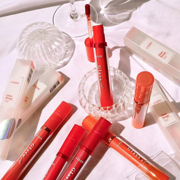 ETUDE HOUSE, ETUDE HOUSE Glass Rouge Tint, Glass Rouge Tint, ETUDE HOUSE Glass Rouge Tint #RD302 Rose Infusion, ETUDE HOUSE Glass Rouge Tint #RD302 Rose Infusion 3.2g, ETUDE HOUSE Glass Rouge Tint #RD302 Rose Infusion รีวิว, Glass Rouge Tint #RD302 Rose Infusion, ลิปทินต์, ลิปกลอส, ลิป ETUDE