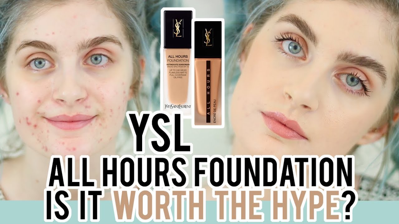 Yves Saint Laurent All Hours Foundation รองพื้นในดวงใจของสาวๆหลายคน ปกปิดรอยคล้ำ รูขุมขน และผิวที่ไม่สม่ำเสมอ ผิวสวยไร้ที่ติตลอด 24 ชม.