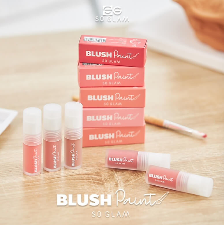 Blush Paint Liquid Blusher,So Glam Blush Paint Liquid Blusher,Blush Paint Liquid Blusher รีวิว,Blush Paint Liquid Blusher ราคา,บลัช,บลัชเนื้อครีม,Brush