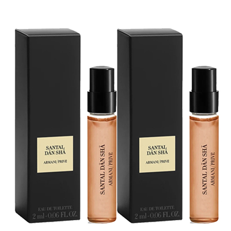 แพ็คคู่ Giorgio Armani Prive Santal Dan Sha EDT 2ml 